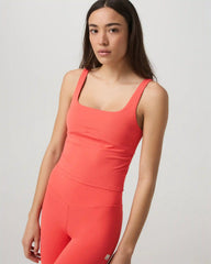 Vuori AllTheForm™ Support Tank | Bright Coral