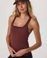 Lux Racerback Tank | Burnt Sienna