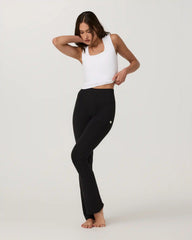 Halo Essential Scoop Tank | White Tonal