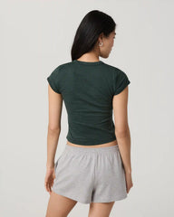 Halo Baby Tee | Hemlock Heather