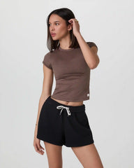 Halo Baby Tee | Chocolate Milk Heather