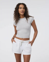 Halo Baby Tee | Pale Grey Heather