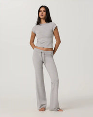 Halo Baby Tee | Pale Grey Heather Tonal