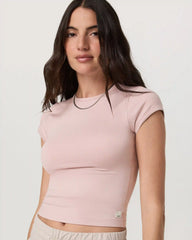 Halo Baby Tee | Vintage Rose Heather