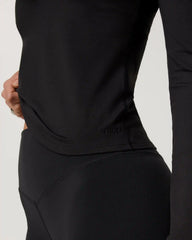 Long Sleeve Halo Essential Scoop | Black Tonal