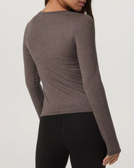 Long Sleeve Halo Essential Scoop | Chia Heather