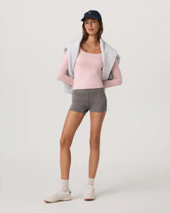 Long Sleeve Halo Essential Scoop | Vintage Rose Heather