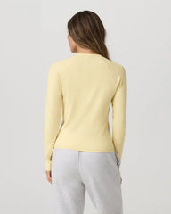 Long Sleeve Pose Crew | Lemon Snap