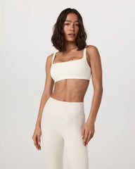 Inversion Rib Bra | Marshmallow
