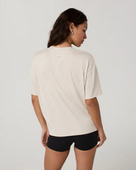 Energy Tee Long | Bone Heather