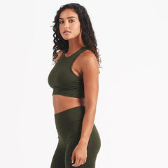 Elevation Bra | Evergreen Heather