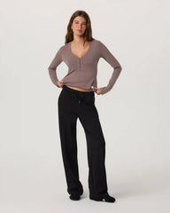 Long Sleeve Tuvalu Henley | Huckleberry