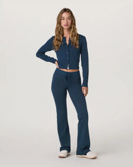 Halo Cardigan 2.0 | Blue Coast Heather