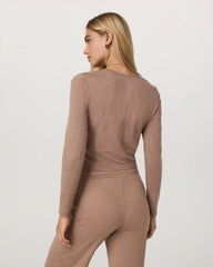 Halo Cardigan 2.0 | Nutmeg Heather