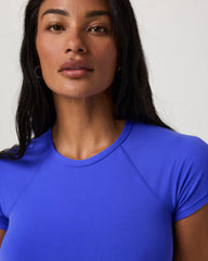 Vuori AllTheFeels™ Short Sleeve Essential Tee | Electric Blue