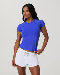 Vuori AllTheFeels™ Short Sleeve Essential Tee | Electric Blue