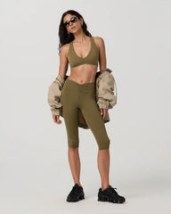 Vuori AllTheFeels™ Shirred Bra | Saguaro