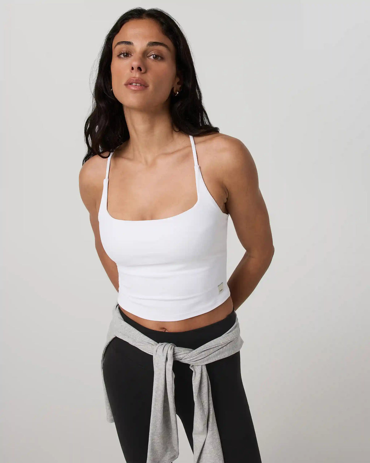 Vuori AllTheFeels™ Strappy Back Tank | White