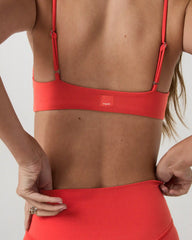 Vuori AllTheForm™ Micro Bra | Crimson