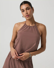 Villa Shoreline Halter Top | Sable