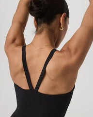 Vuori AllTheForm™ V Neck Tank | Black