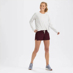Long-Sleeve Pose Tee | White Heather