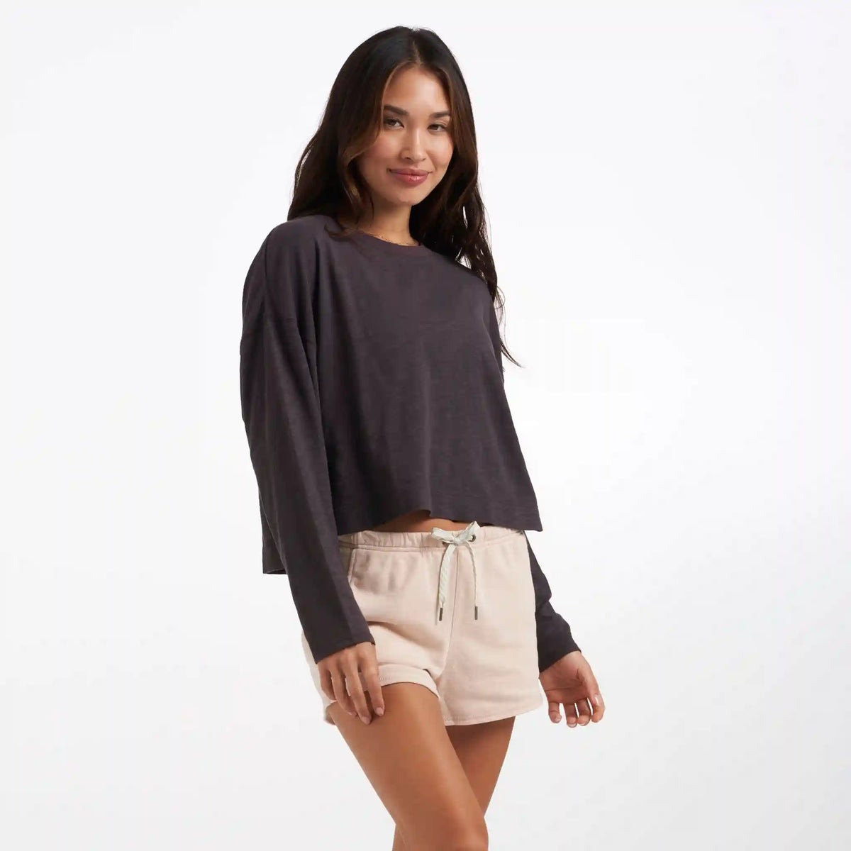 Long-Sleeve Sundown Tee | Quartz