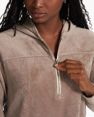 Haven Half Zip Hoodie | Graphite