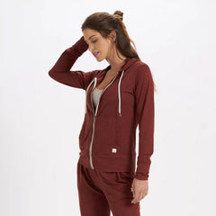 Halo Performance Hoodie | Brick Heather