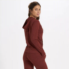 Halo Performance Hoodie | Brick Heather
