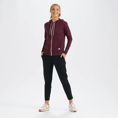 Halo Performance Hoodie | Cerise Heather