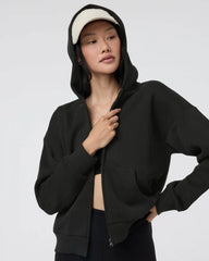 Restore Full Zip Hoodie | Washed Black