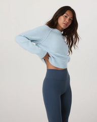 Émilie Cashmere Crew | Bluebell
