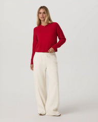 Émilie Cashmere Crew | Cherry