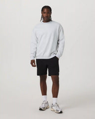 Restore Oversized Crew 2.0 | Pale Grey Heather
