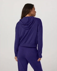 Halo Modern Full Zip Hoodie | Stellar Sky Heather