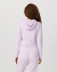 Halo Mini Full Zip Hoodie | Lilac Breeze Heather