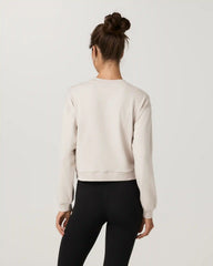 Halo Modern Crew | Ecru Heather
