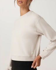 Halo Modern Crew | Ecru Heather