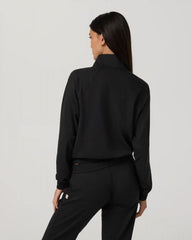 Halo Half Zip | Black Heather