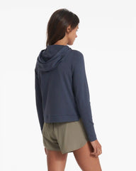 Halo Essential Hoodie | Azure Heather