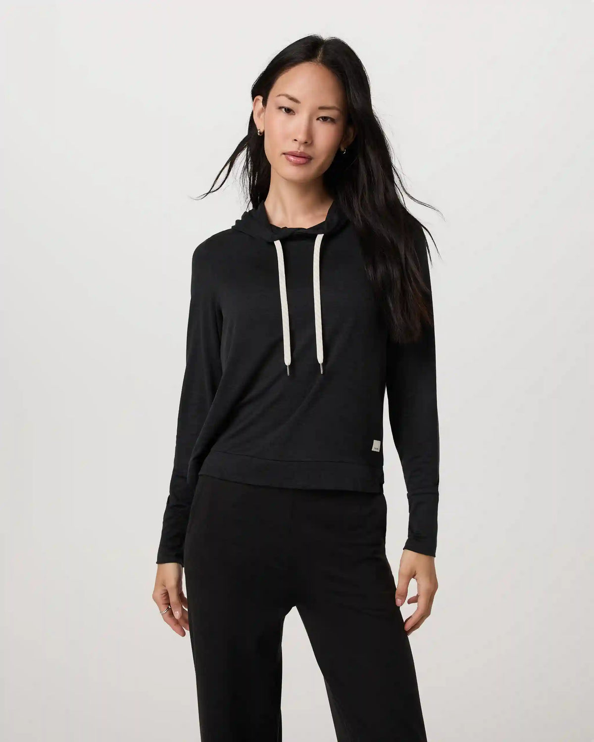 Halo Essential Hoodie | Black Heather