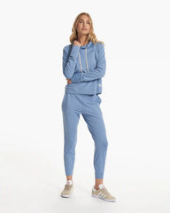 Halo Essential Hoodie | Isle Blue Heather