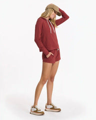 Halo Essential Hoodie | Currant Heather