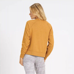 Long-Sleeve Halo Crew | Flax Heather