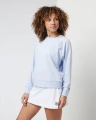 Long Sleeve Halo Crew | Peri Heather