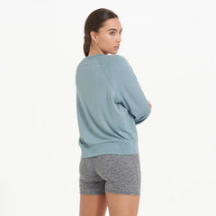 Long-Sleeve Halo Crew | Shade Heather