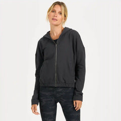 Laguna Zip Hoodie | Charcoal