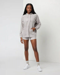 Halo Oversized Hoodie | Soft Pewter Heather