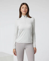 Halo Essential Half Zip | Salt Heather